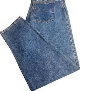 Levi’s 550  Vintage/jeans Men/Orange Tag Made In USA Size 38x32/color Blue